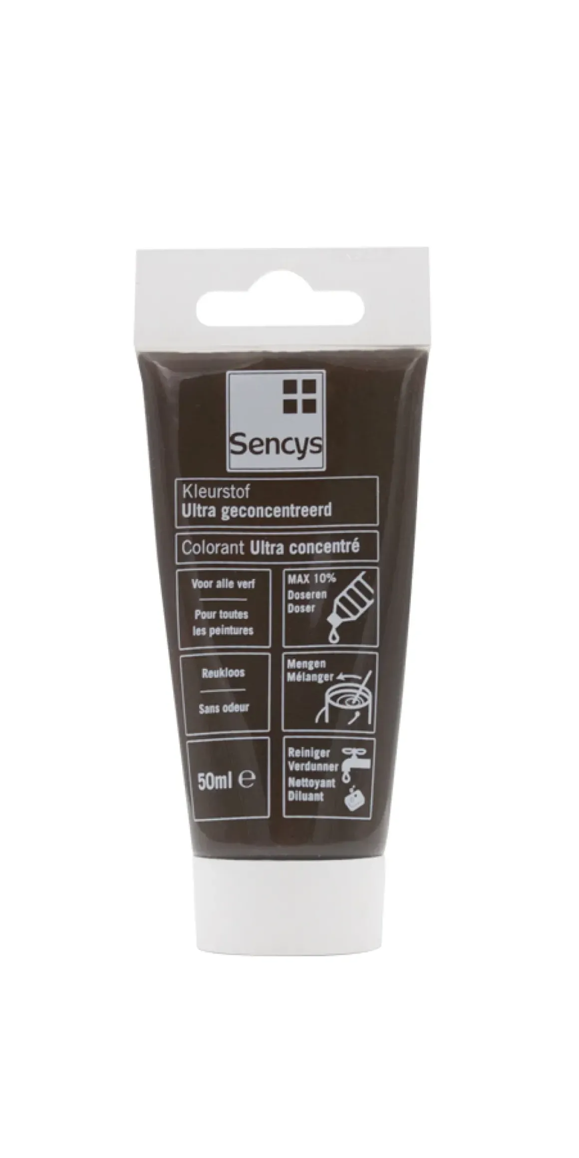 Ultra Geconcentreerde Kleurstof Voor Verf Sencys Chocolat 50Ml