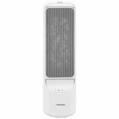 Uniprodo Elektrische Ventilatorkachel - 1200/2000 W - Draaibaar - Wit Uni_Heater_11