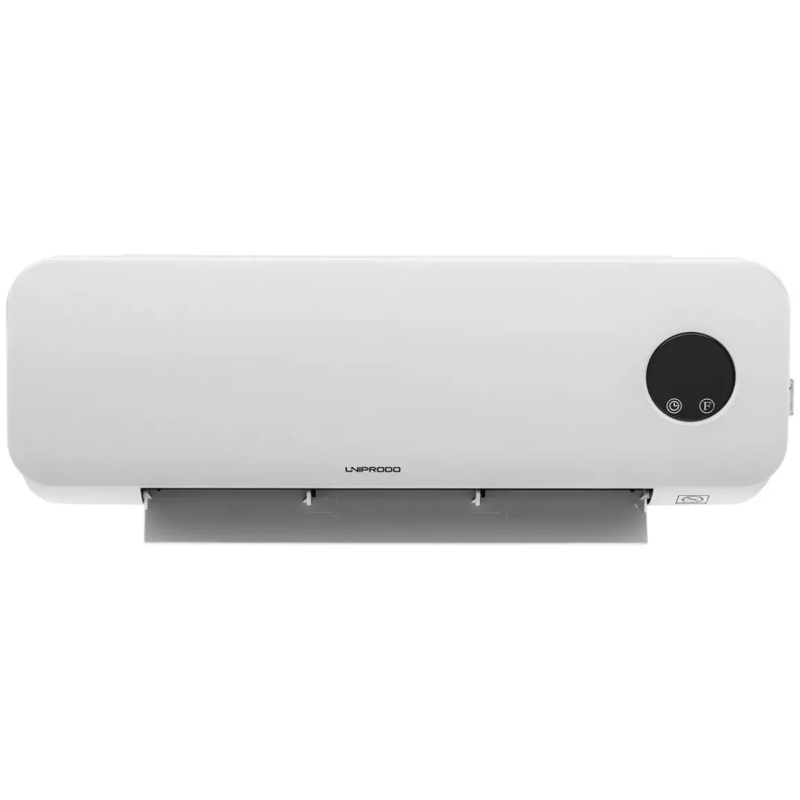 Uniprodo Wandverwarming - Keramisch - 10 - 49 °C - 1000/2000 W - Afstandsbediening - Extra Slank
