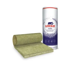 Ursa Onbeklede Minerale Wolplaat Hometec 35 In Rolvorm 24X120Cm 2,7M