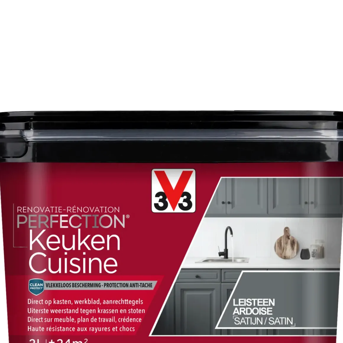 V33 Keukenverf Renovatie Perfection Leikleur Satijn 2L