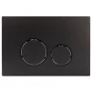 Van Marcke Bedieningspaneel Doppio 35 Voor Up100, Up320, Up300, Up700, Up720 Inbouwreservoirs | Zwart Mat