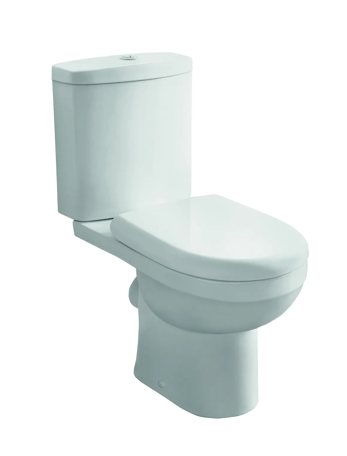 Van Marcke Duoblok Toilet Cobro I Pk Aansluiting I Soft-Close Toiletzitting Wit