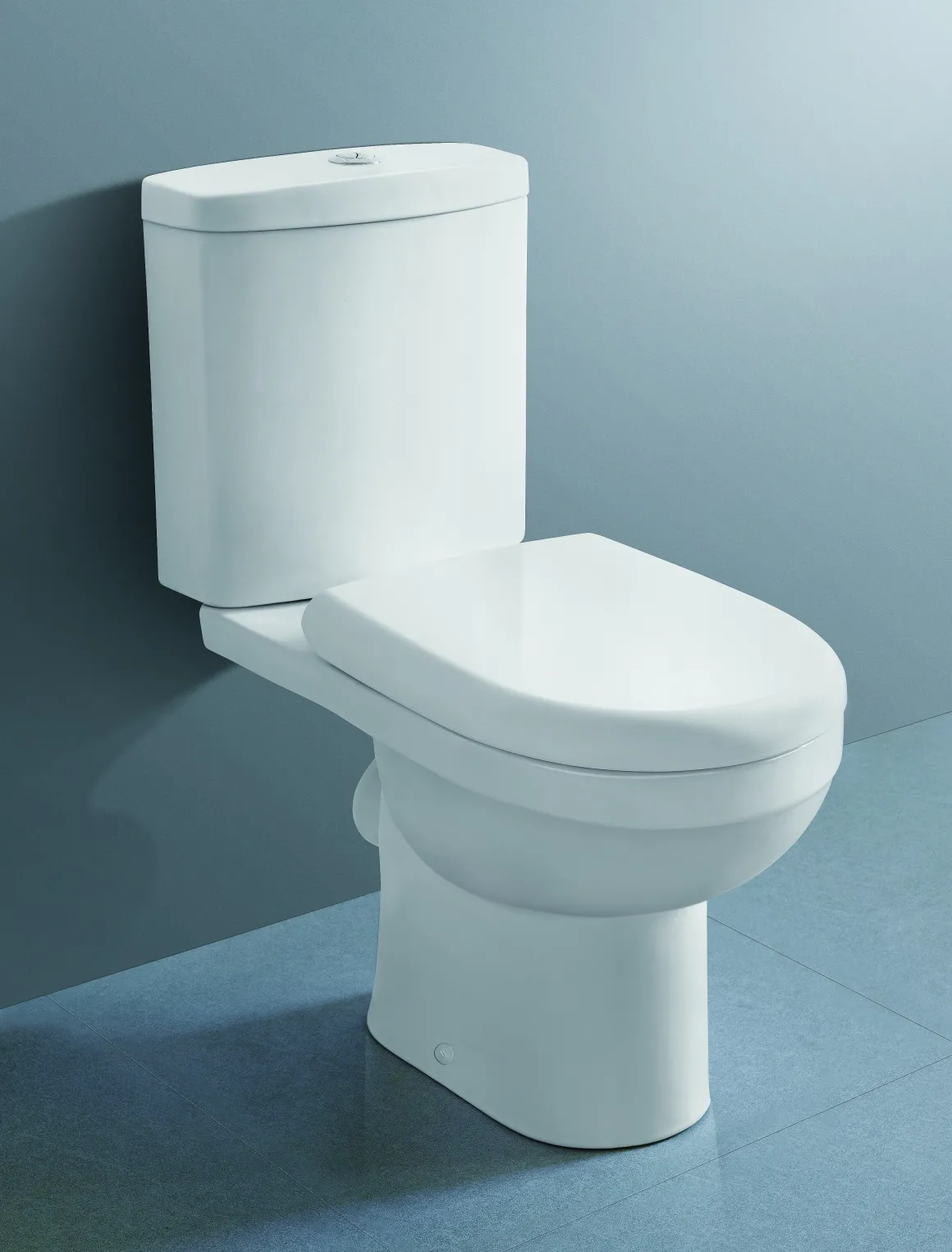 Van Marcke Duoblok Toilet Cobro I Pk Aansluiting I Soft-Close Toiletzitting Wit
