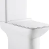 Van Marcke Duoblok Toilet Ike I Pk Aanluiting I Geberit Spoeltechniek I Quick Release & Soft-Close Toiletzitting Wit