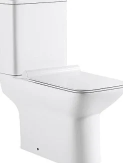 Van Marcke Duoblok Toilet Ike I Pk Aanluiting I Geberit Spoeltechniek I Quick Release & Soft-Close Toiletzitting Wit