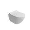 Van Marcke Hangtoilet Perl Wit | Soft-Close & Quick Release Toiletzitting | Randloos Toiletpot