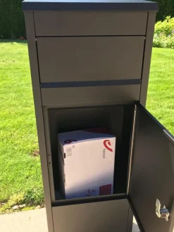 Vasp Parcelbox Munchen Zwart
