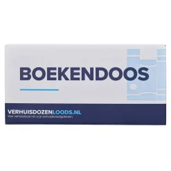 Verhuisservice+ Boekendozen - Zelfsluitend – Extra Sterk - 37L - 5 Stuks