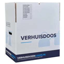 Verhuisservice+ Verhuisdozen - Zelfsluitend - Geen Tape Nodig - 52L - 30 Stuks