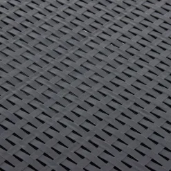 Vidaxl Bijzettafel 54X54X36,5 Cm Kunststof Antraciet