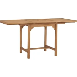 Vidaxl Tuintafel Verlengbaar (110-160)X80X75 Cm Massief Teakhout