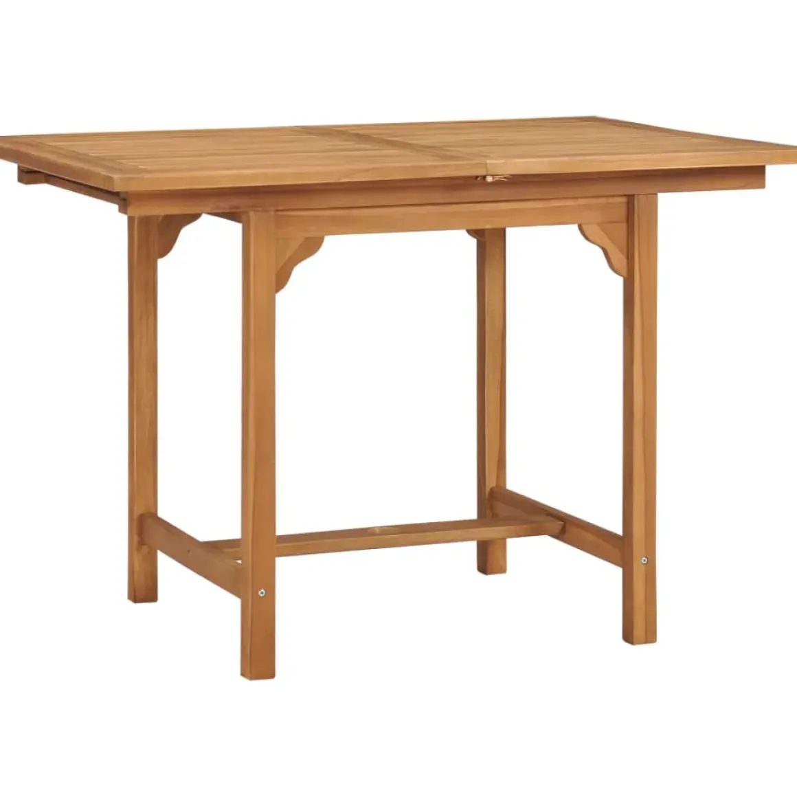 Vidaxl Tuintafel Verlengbaar (110-160)X80X75 Cm Massief Teakhout