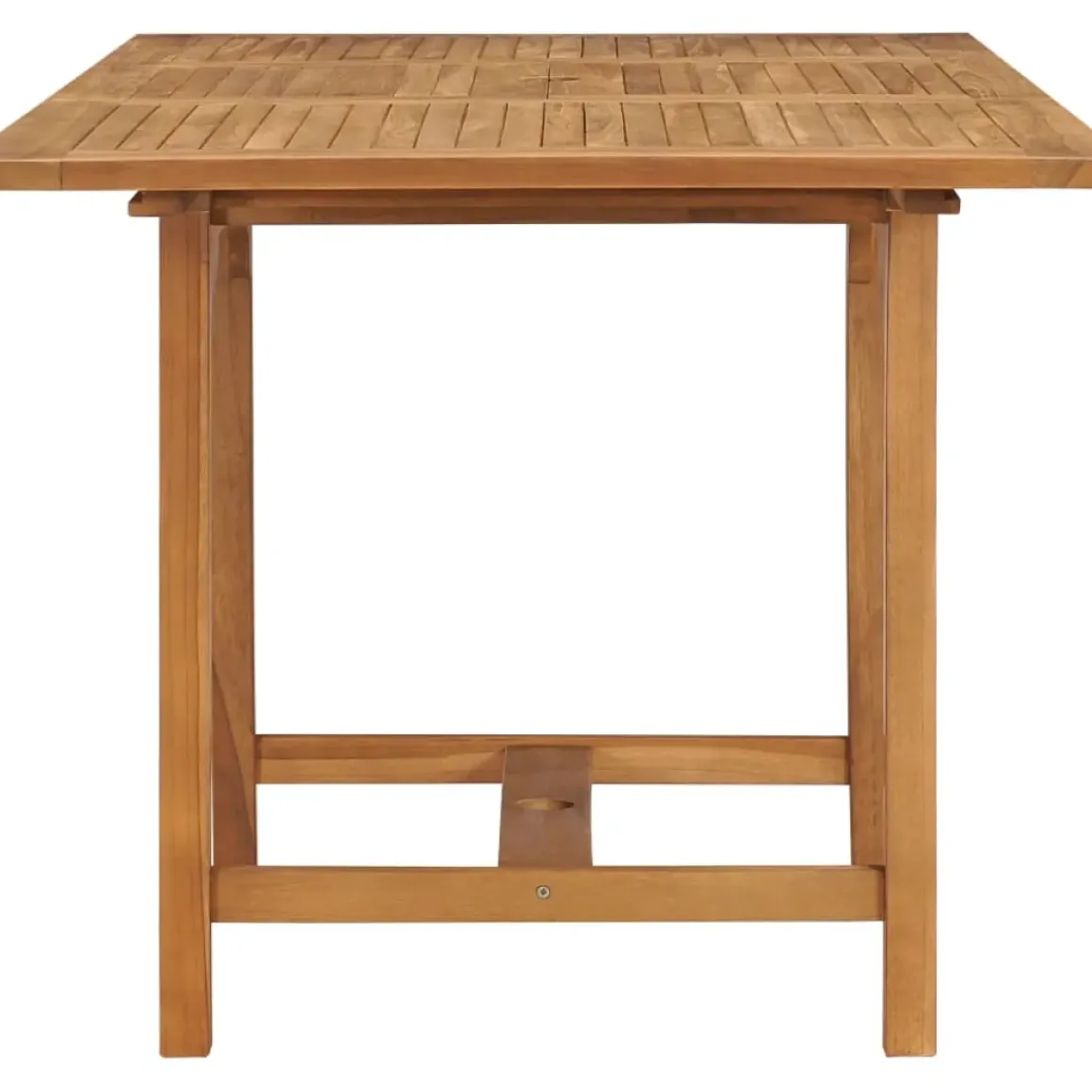 Vidaxl Tuintafel Verlengbaar (110-160)X80X75 Cm Massief Teakhout