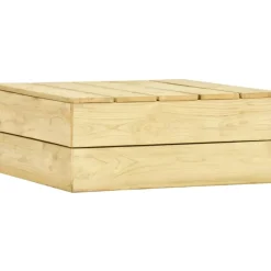 Vidaxl Tuintafel 75X75X31 Cm Geimpregneerd Grenenhout