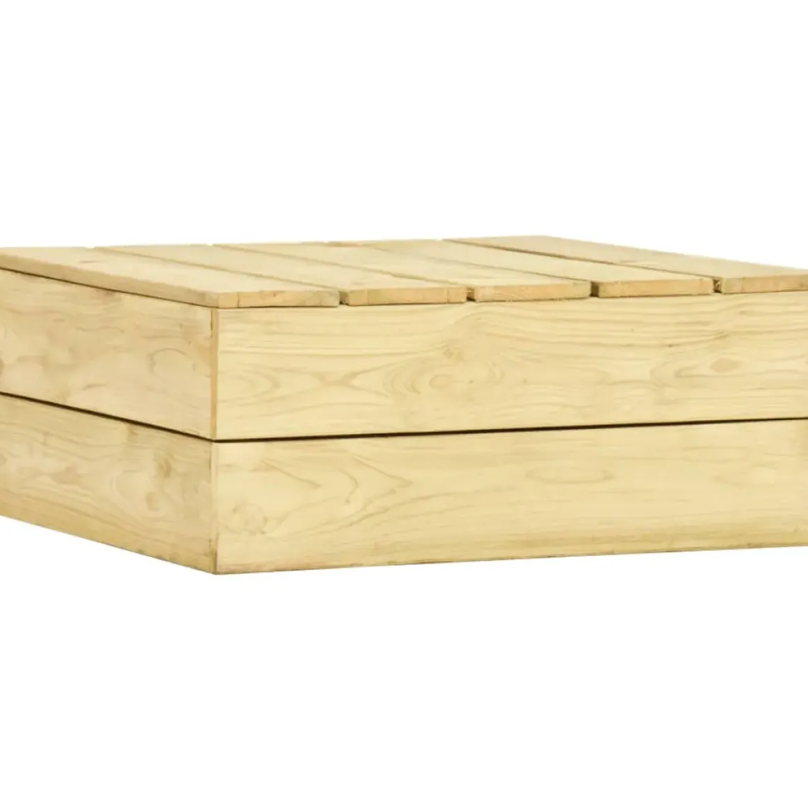 Vidaxl Tuintafel 75X75X31 Cm Geimpregneerd Grenenhout