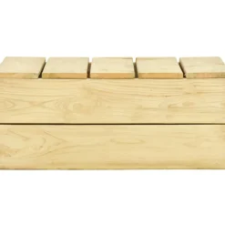 Vidaxl Tuintafel 75X75X31 Cm Geimpregneerd Grenenhout