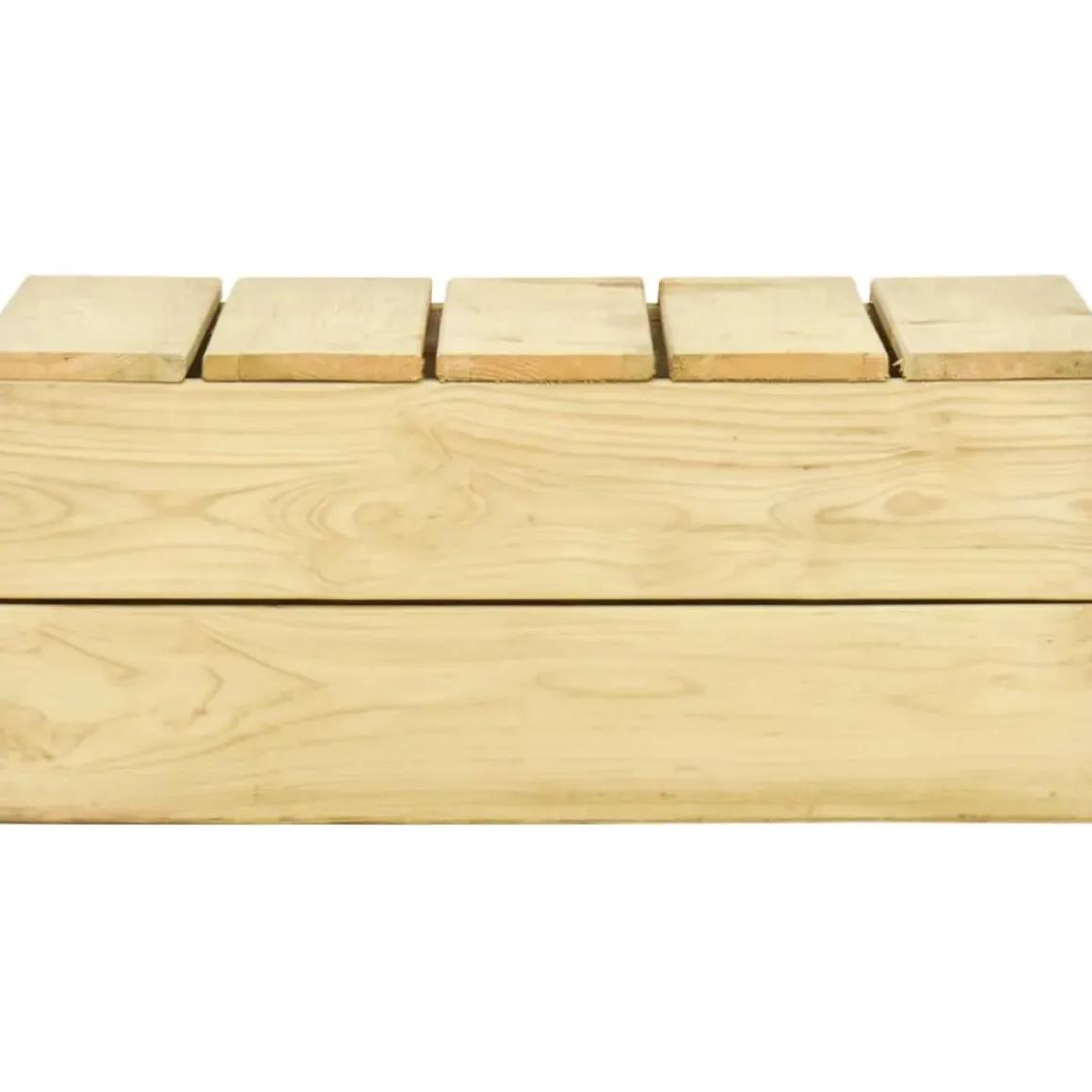 Vidaxl Tuintafel 75X75X31 Cm Geimpregneerd Grenenhout