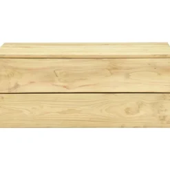 Vidaxl Tuintafel 75X75X31 Cm Geimpregneerd Grenenhout