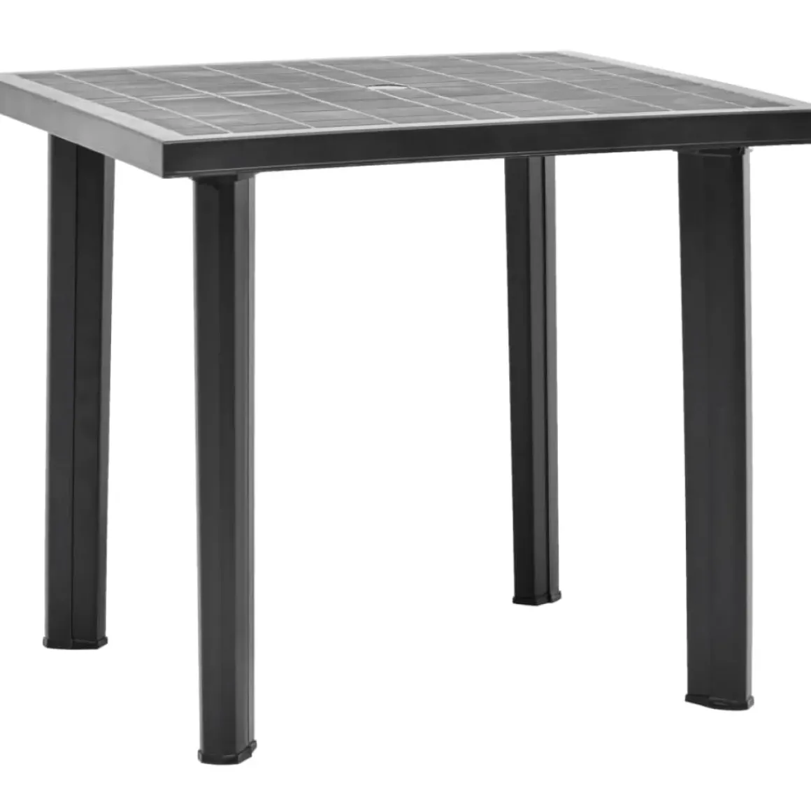 Vidaxl Tuintafel 80X75X72 Cm Kunststof Antraciet