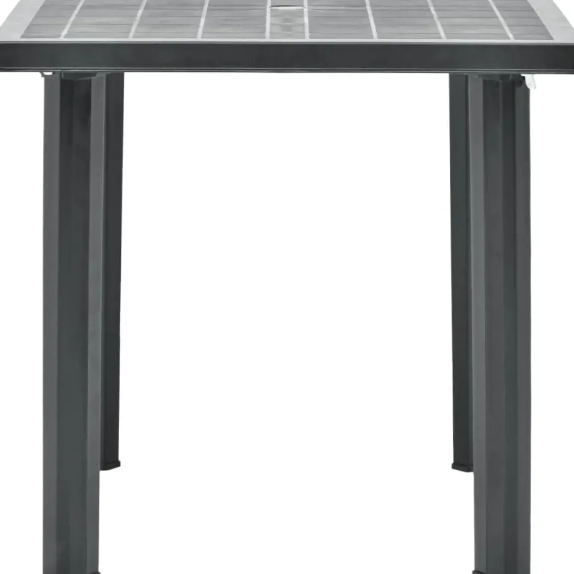 Vidaxl Tuintafel 80X75X72 Cm Kunststof Antraciet