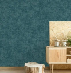 Vinylbehang Alba Donker Blauw A53712