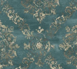 Vinylbehang Op Vlies Louvre Blauw 387074