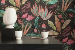 Vinylbehang Tuin Roze