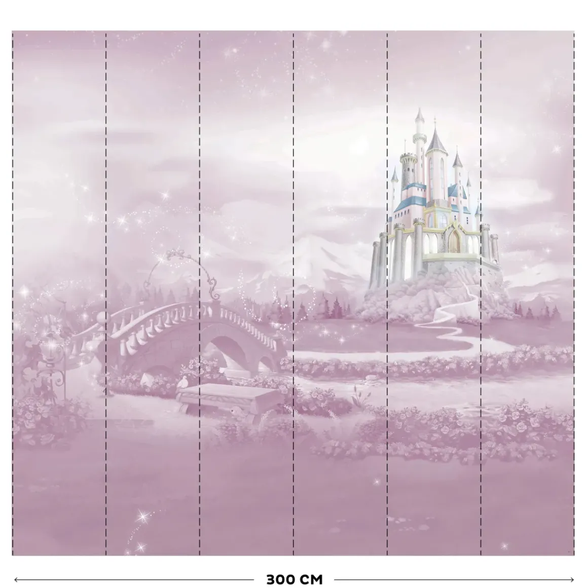 Vliesbehang Princess Castle Mural