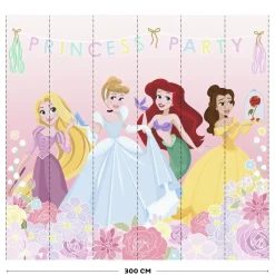 Vliesbehang Princess Party Mural