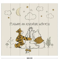 Vliesbehang Winnie The Pooh Friends Forever Mural