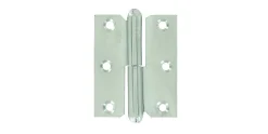 Vynex Paumelle Vernikkeld Staal 30X40Mm Rechts