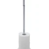 Wenko Staande Toiletrolhouder 2-In-1 Rvs Glanzend