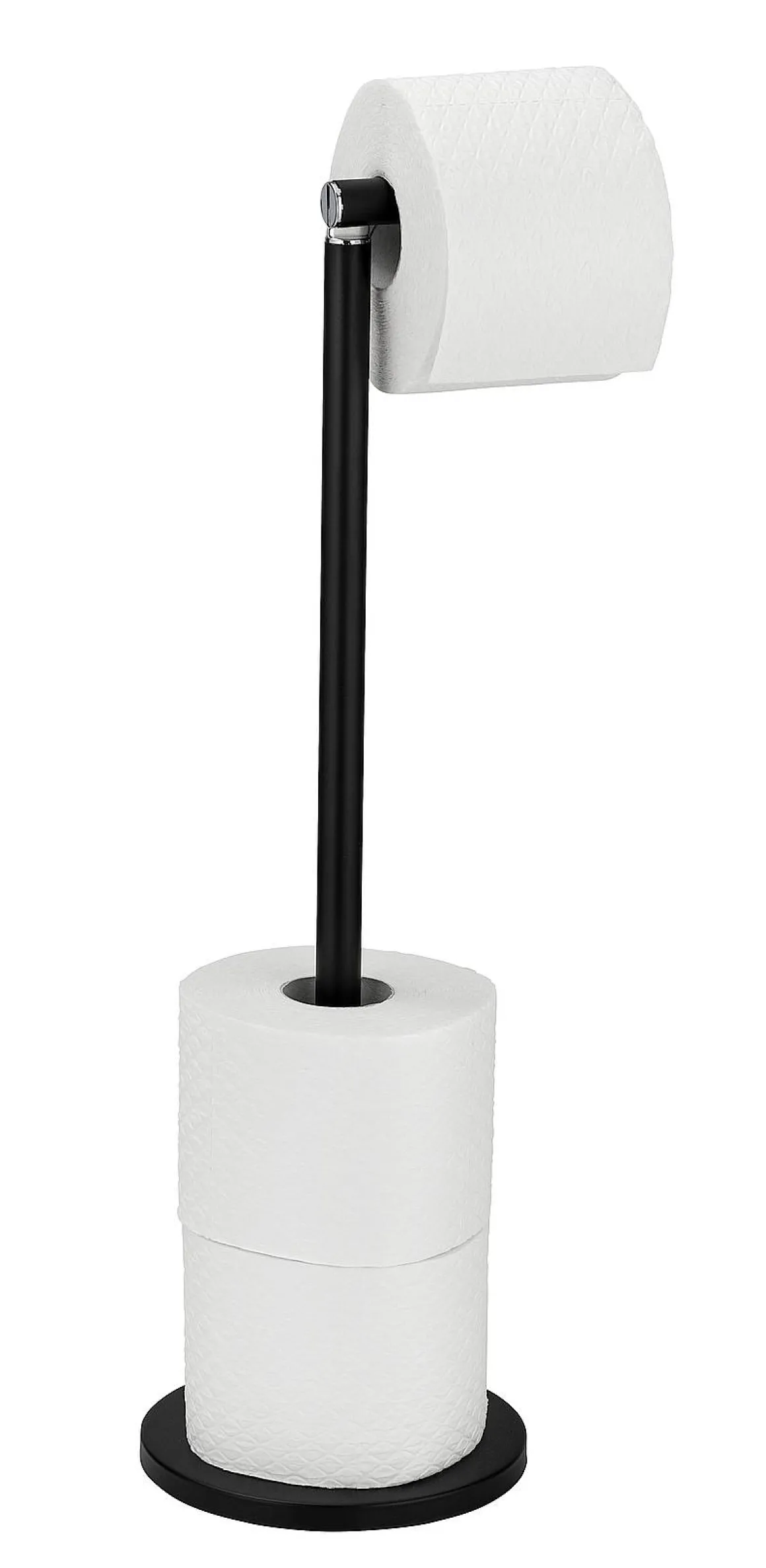 Wenko Toiletrolhouder Met Reserverolhouder Zwart 21X55X17Cm