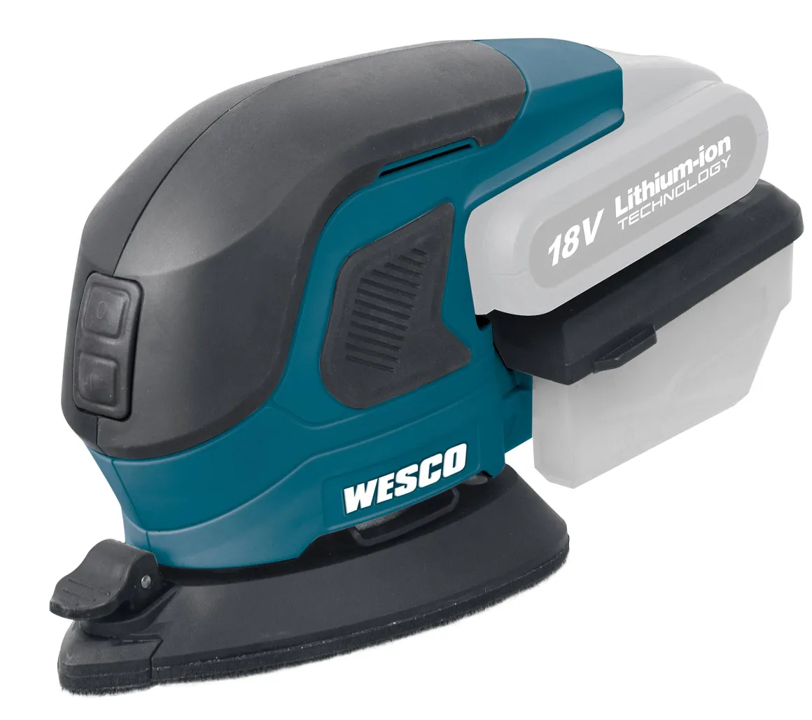 Wesco Deltaschuurmachine Baretool Ws2975.9 18V