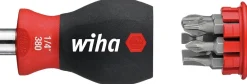 Wiha Schroevendraaier Met Bitmagazijn Stubby 25Mm