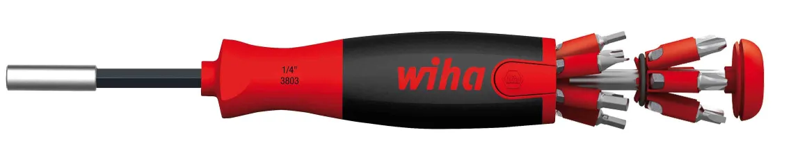 Wiha Schroevendraaier Met Bitmagazijn Liftup 25Mm