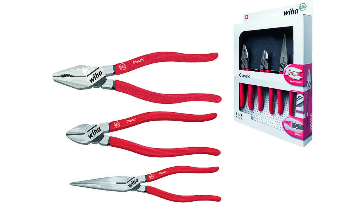 Wiha Tangenset Classic – 3 Stuks