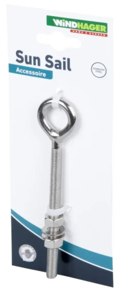 Windhager Eyelet Roestvrij Staal Sun Sail