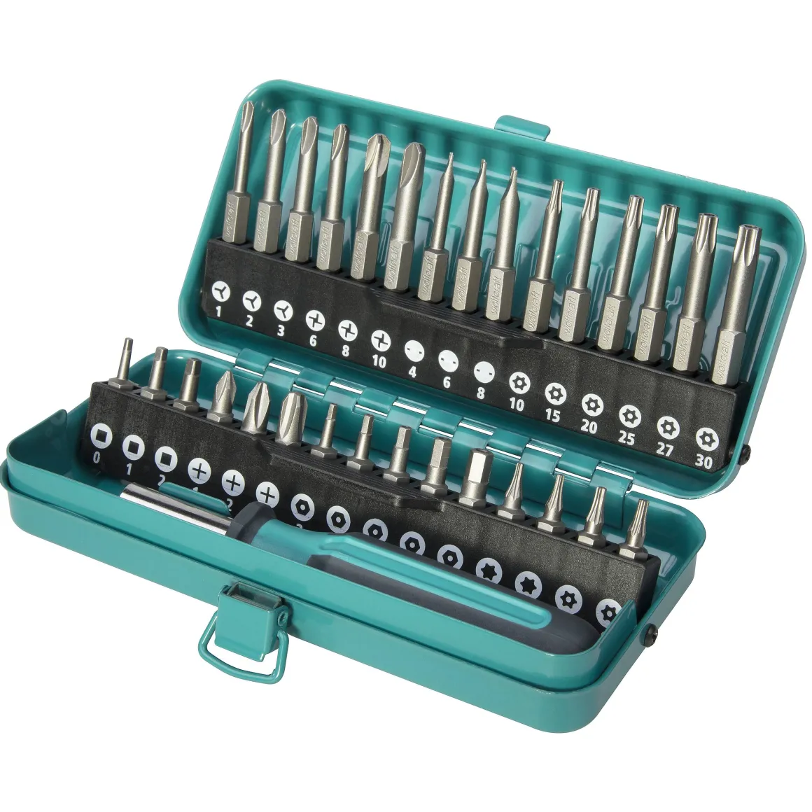 Wolfcraft Combibox Veiligheidsbits – 31 Stuks