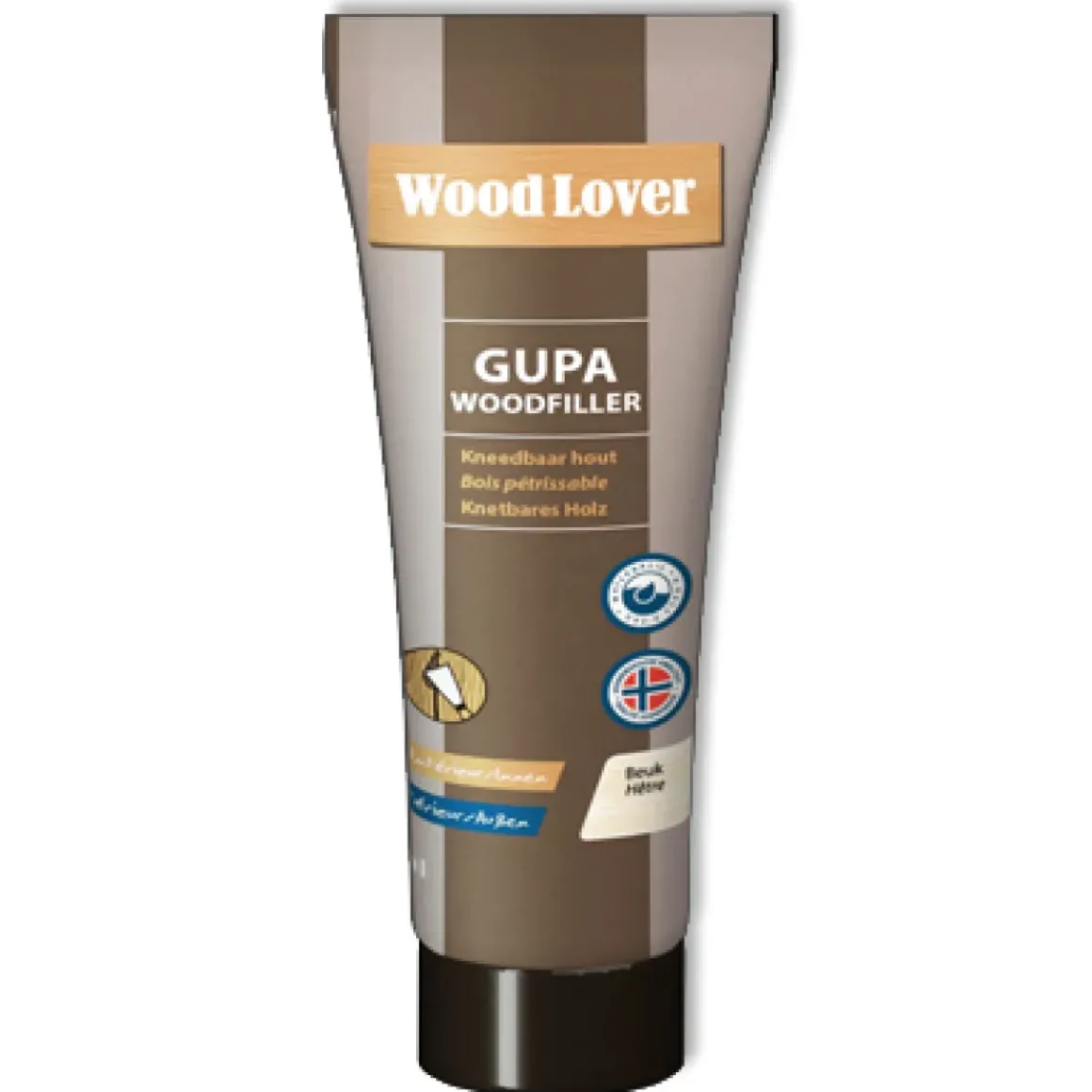 Wood Lover Vulmiddel 'Gupa' Woodfiller Beuk 65 Ml