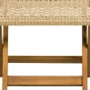 Woood Tuinvoetenbank Ruit Lois - Hout - Naturel - 34X45X44