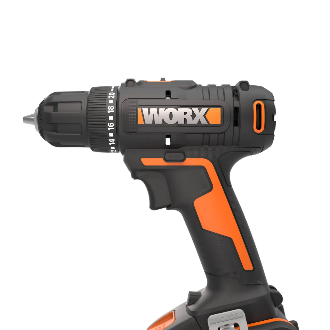 Worx Accuboormachine + Boorhamer Combo Kit Wx927 20V (2 Accu'S)