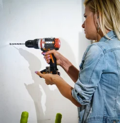 Worx Accuboormachine Met Klopfunctie Wx354.9 20V (Zonder Accu)