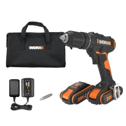 Worx Accuboormachine Met Klopfunctie Wx370,1 20V (2 Accu'S)