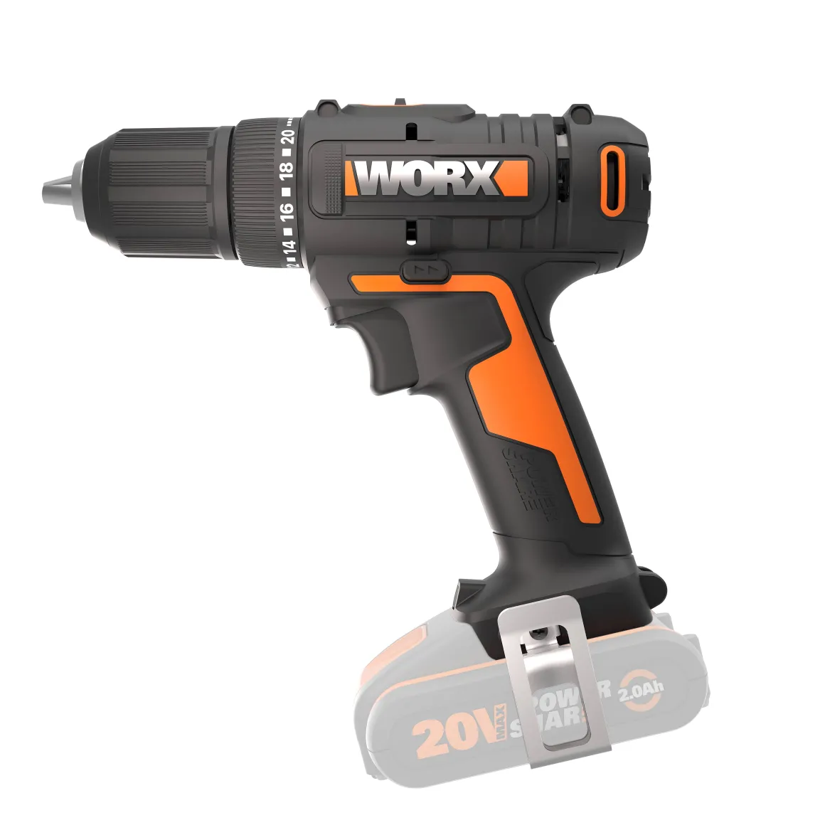 Worx Accuboormachine Wx108.9 20V (Zonder Accu)