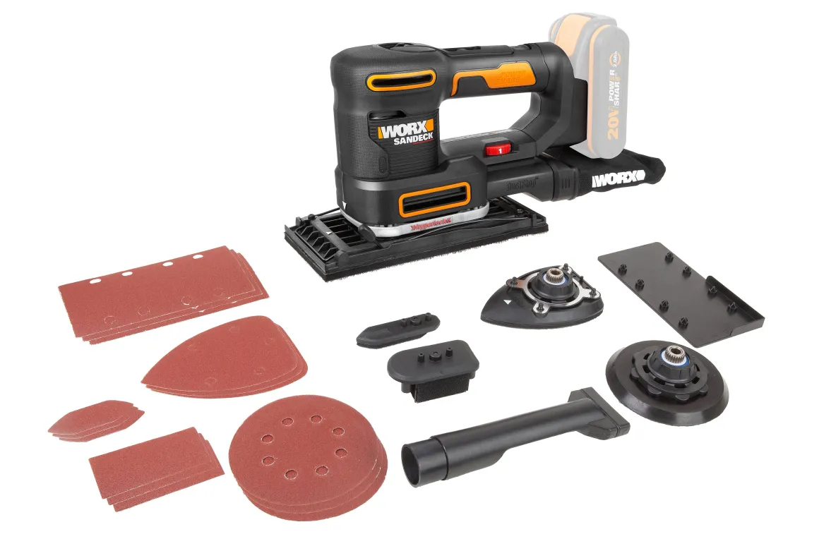 Worx Accu-Multischuurmachine Wx820.9 20V (Zonder Accu)