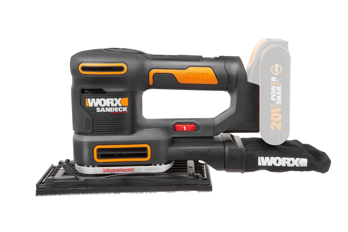 Worx Accu-Multischuurmachine Wx820.9 20V (Zonder Accu)