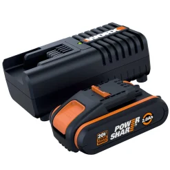 Worx Batterij + Lader Wa3601 20V 2Ah