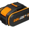 Worx Batterij Powershare Li-Ion 20V 6,0Ah